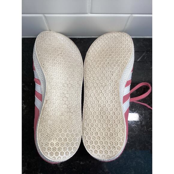Adidas Gazelle 85 Women's‎ Running Sneakers Shoes Activewear Pink White Size 4 - Picture 8 of 10